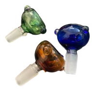 Glass-On-Glass Bowl 14mm Colored