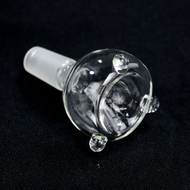 Glass on Glass Clear Bowl 14mm Male
