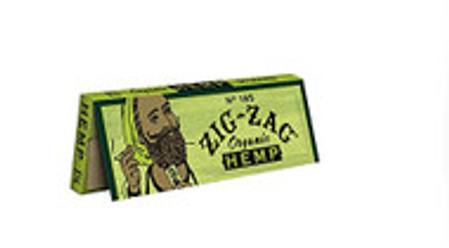 Zig Zag Organic Hemp 1 1/4 inch Rolling Papers 24 Packs per Box