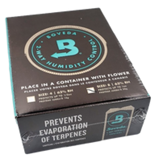 BOVEDA 62 Percent - 4 Gram - 125 Count - Retail Display Box