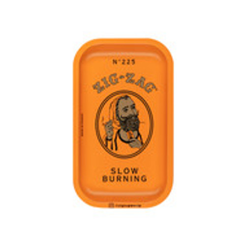 Zig Zag Small Orange Rolling Tray