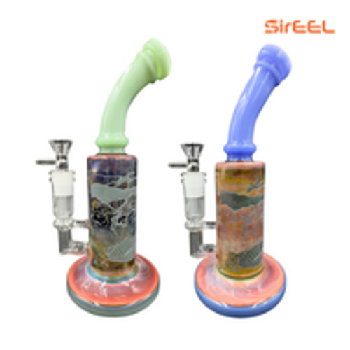 10" SirEEL Color Etched Mermaid Shower Rig | Assorted Colors 10" SirEEL Color Etched Mermaid Shower Rig | Assorted Colors