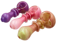 4" Fumed Slime Maria Bubble Trap Spoon | Assorted Colors