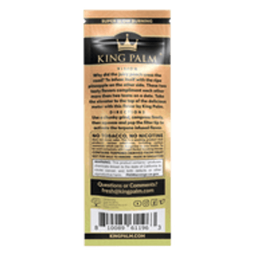 King Palm "MINI" - Peach Pineapple Terps | 20ct | 2pk