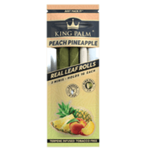 King Palm "MINI" - Peach Pineapple Terps | 20ct | 2pk