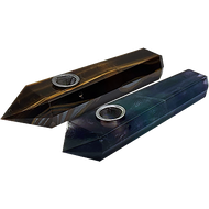 Premium Gemstone Hand Pipe | Assorted Gemstone Colors