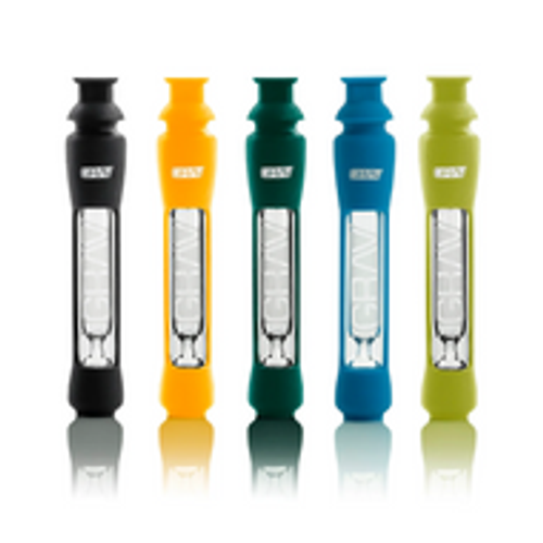 4" GRAV 12mm Taster With Silicone Skin - Assorted Colors