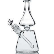 Helix Clear Beaker Base Water Pipe