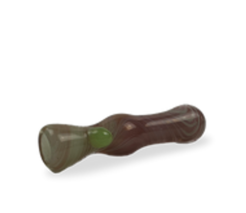 3" Slime Chillum with Knocker | Assorted Colors