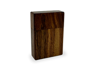 3.5" Magnetic Wooden Dugout | Natural Woodgrain