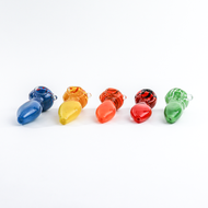 3.5" Multicolored Frit Hand Pipe | Assorted Colors