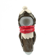 [DISCONTINUED] 6" Holiday Frosty Snowman Hand Pipe | Assorted Colors