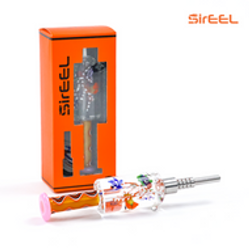 SirEEL Freezable Glycerin Nectar Collector | Assorted 3D Aquatic Themes | Screw Tip | Retail Packaging
