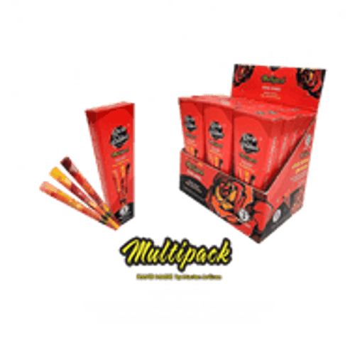 Rose Cones Multipack Mixed Colored Natural 3pk | 15 Units | King Size