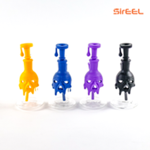 7.5" SirEEL Silicone Mind Melting Bong | Assorted Colors