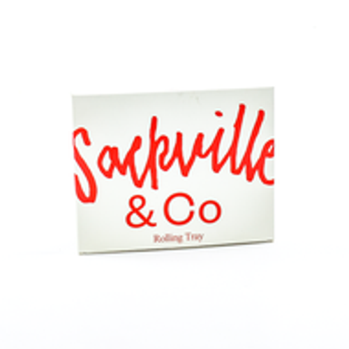 SACKVILLE Rolling Tray | White Red