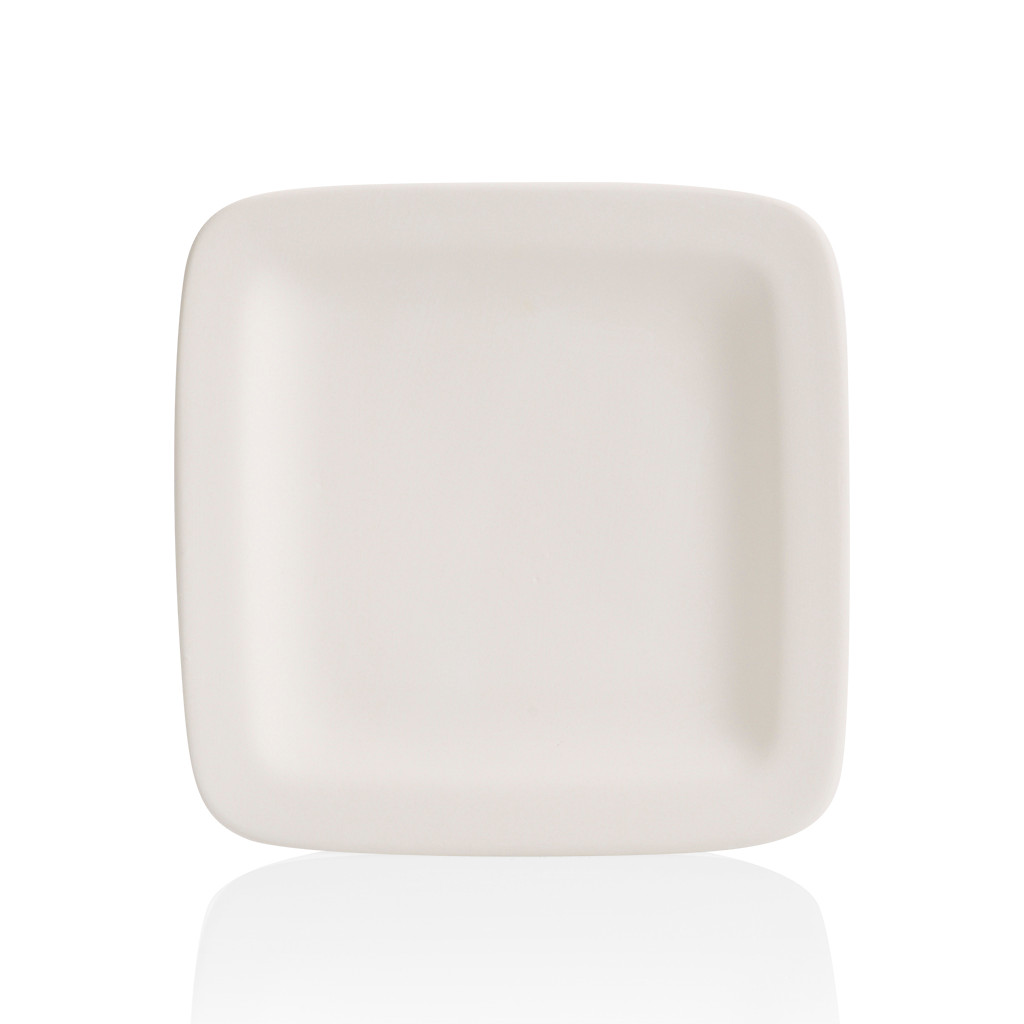 Sq. Rim Salad Plate /12 SPO | Ceramic Arts Canada