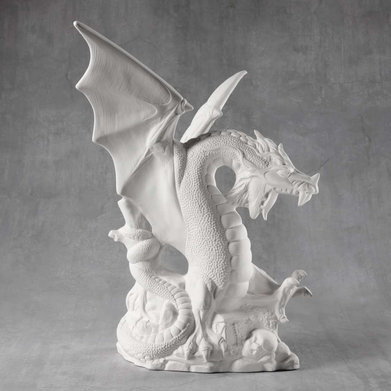 KIDS LARGE DRAGON/1 SPO Bisque| Ceramic Arts Canada