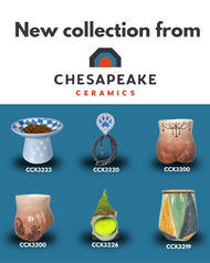 New Chesapeake Bisque, Bisque Fix & Kiln Ice