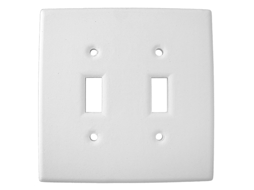 Double Switch Plate/12| ceramicarts.com