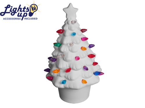 Small Lighted Christmas Tree/1| ceramicarts.com