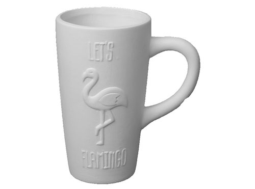 Let's Flamingo Mug/4| ceramicarts.com