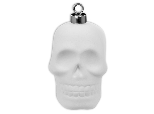 Skully Ornament/12| ceramicarts.com