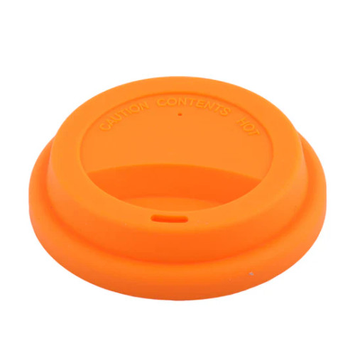 Orange Silicone Lid | ceramicarts.com