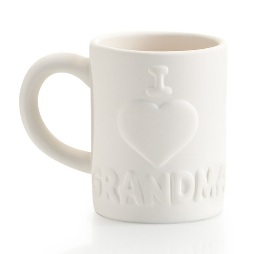 I Love Grandma Mug/8 SPO | ceramicarts.com