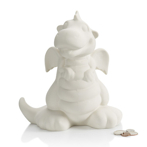 Dragon Biggy Bank/2 SPO | ceramicarts.com