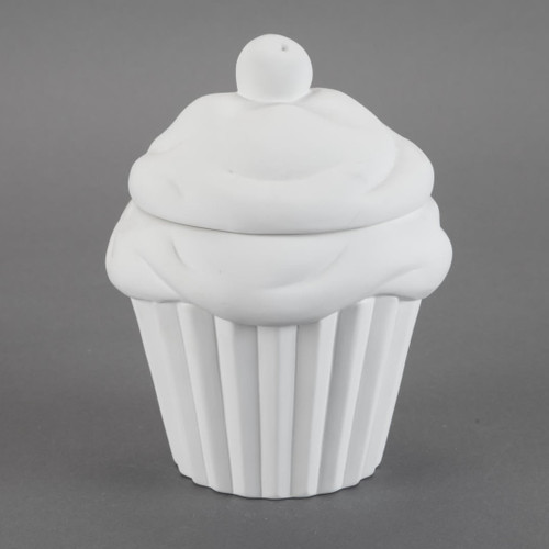 Large Cupcake Cookie Jar/6 SPO | ceramicarts.com