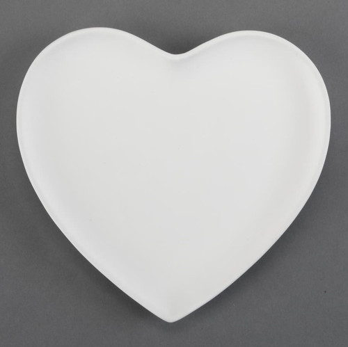 Large Heart Plate/12 SPO | ceramicarts.com