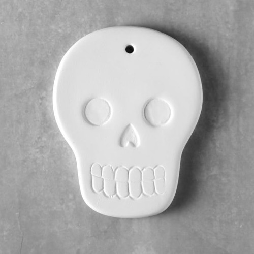 Skull Ornament /24 SPO | ceramicarts.com