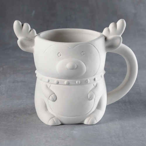 Reindeer Mug/6 SPO | ceramicarts.com