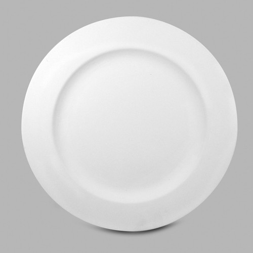 Rimmed Dinner Plate/12| ceramicarts.com