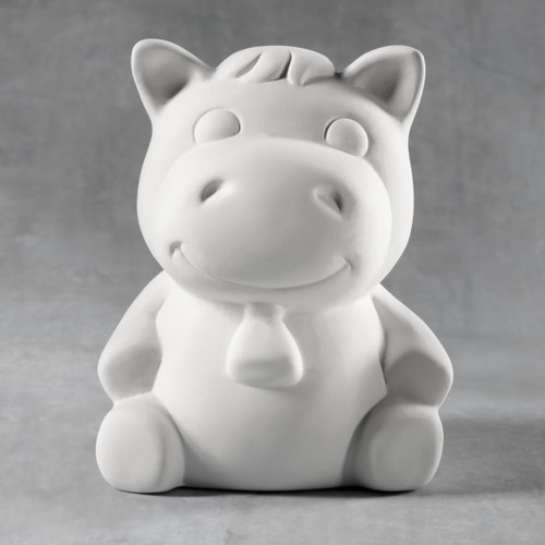 Cow Bank/6 SPO bisque| ceramicarts.com