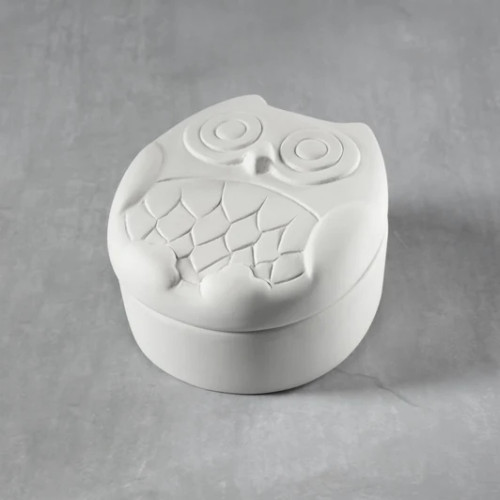 Owl Box/6 SPO | ceramicarts.com