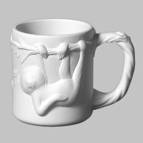 Sloth Mug/6| ceramicarts.com