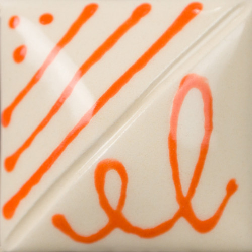 Orange Designer Liner | ceramicarts.com