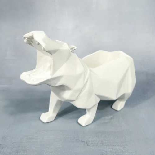 Origami Hippo Keeper/6 SPO | ceramicarts.com