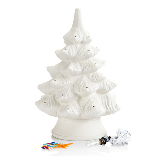 Lg. X-Mas Tree & Light Kit/1 SPO | ceramicarts.com