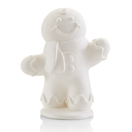 Gingerbread Man Party Animal/8 SPO | ceramicarts.com