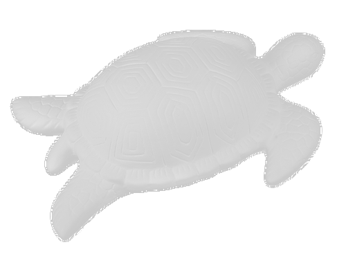 Large Contemporary Sea Turtle Plaque/2 SPO | ceramicarts.com