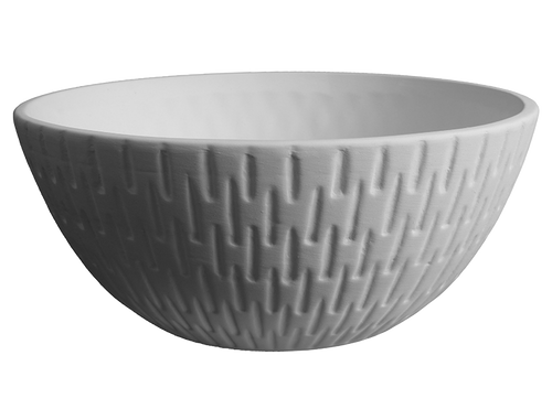 Large Carved Bowl/4| ceramicarts.com