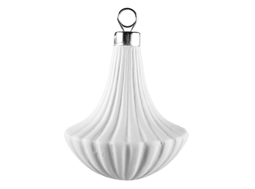Convex Flourish Ornament | ceramicarts.com