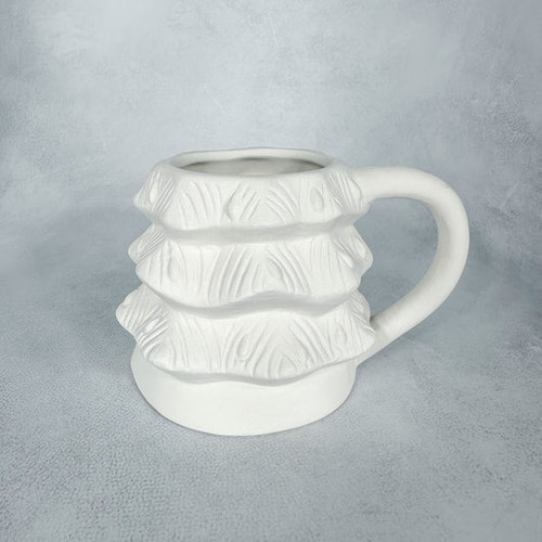 Vintage Christmas Tree Mug | ceramicarts.com