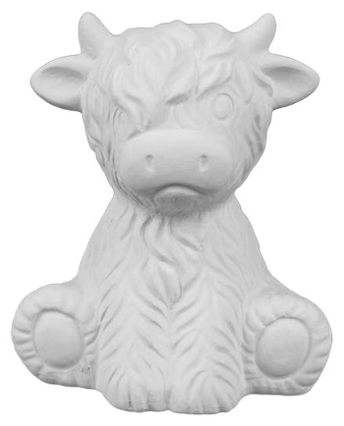 Harvey Highland Cow Party Pal | ceramicarts.com