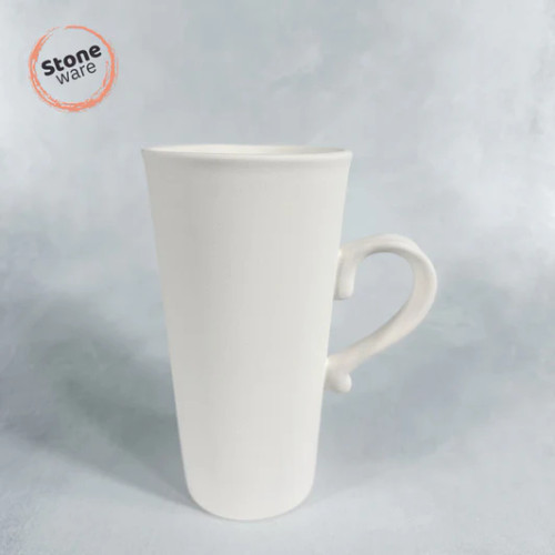 Stoneware Tall Latte Mug | ceramicarts.com