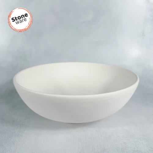 Stoneware 8" Design Bowl | ceramicarts.com
