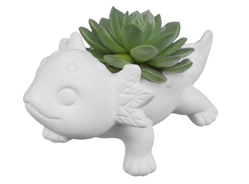 Lindsey the 'Lotl Container | ceramicarts.com